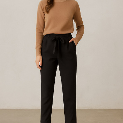 ΠΑΝΤΕΛΟΝΙ ΜΕ ΖΩΝΗ ΓΥΝΑΙΚΕΙΟ ΜΑΥΡΟ