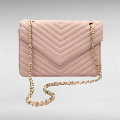 ΤΣΑΝΤΑ ΚΑΠΙΤΟΝΕ ΡΟΖ ΜΕ ΑΛΥΣΙΔΑ ΧΕΙΡΟΣ/ΩΜΟΥ (ΜΕΓΑΛΗ)