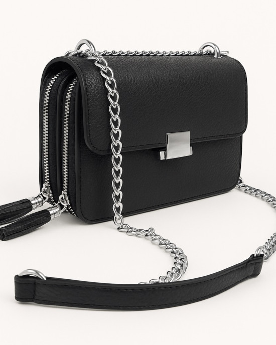 ΤΣΑΝΤΑ ΩΜΟΥ ΜΑΥΡΗ ΜΕ ΑΛΥΣΙΔΑ ΤΣΑΝΤΑ ΩΜΟΥ ΜΑΥΡΗ ΜΕ ΑΛΥΣΙΔΑ