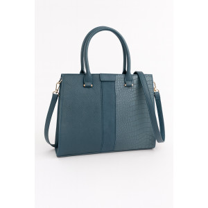 ΤΣΑΝΤA ΜΠΛΕ ΠΕΤΡΟΛ ΜΕ CROCO ΛΕΠΤΟΜΕΡΕΙΑ ΓΥΝΑΙΚΕΙΑ ΤΣΑΝΤA ΜΠΛΕ ΠΕΤΡΟΛ ΜΕ CROCO ΛΕΠΤΟΜΕΡΕΙΑ ΓΥΝΑΙΚΕΙΑ