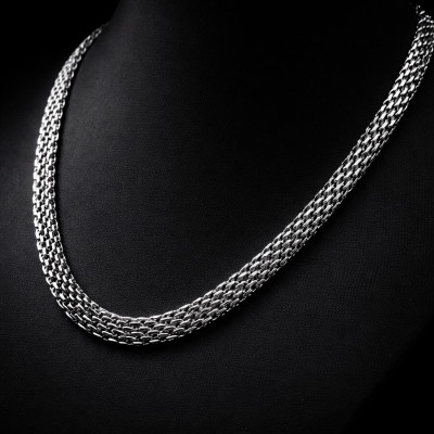 ΑΛΥΣΙΔΑ ΛΑΙΜΟΥ ΠΛΕΚΤΗ ΑΣΗΜΕΝΙΑ - Joel Fashion