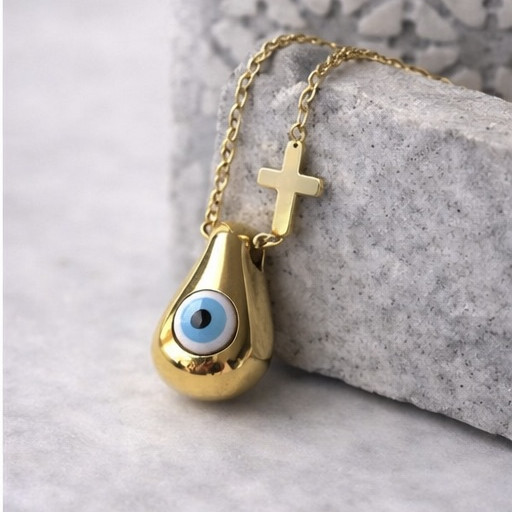 ΚΟΛΙΕ ΣΤΑΓΟΝΑ ΜΕ ΜΑΤΙ & ΣΤΑΥΡΟ ΑΤΣΑΛΙ 316L -