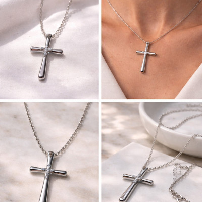 ΚΟΛΙΕ ΣΤΑΥΡΟΣ ΜΕ ΖΙΡΓΚΟΝ ΑΤΣΑΛΙ 316L -