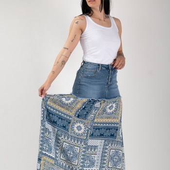 ΤΖΙΝ ΦΟΥΣΤΑ MAXI ΜΕ ΕΜΠΡΙΜΕ ΤΕΛΕΙΩΜΑ ΨΗΛΟΜΕΣΗ