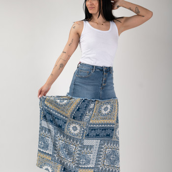 ΤΖΙΝ ΦΟΥΣΤΑ MAXI ΜΕ ΕΜΠΡΙΜΕ ΤΕΛΕΙΩΜΑ ΨΗΛΟΜΕΣΗ