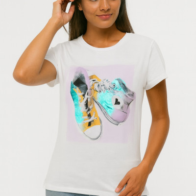 T-SHIRT ΜΕ ΣΧΕΔΙΑ