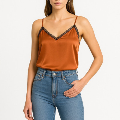 ΓΥΝΑΙΚΕΙΑ ΜΠΛΟΥΖΑ ΣΑΤΕΝ ΛΙΝΖΕΡΙ ΜΕ ΔΙΑΤΡΗΤΗ ΤΙΡΑΝΤΑ