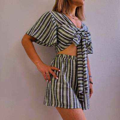 BOHO ΣΕΤ ΣΟΡΤΣΑΚΙ ΜΕ TOP ΜΕ ΔΕΣΙΜΟ ΜΠΡΟΣΤΑ