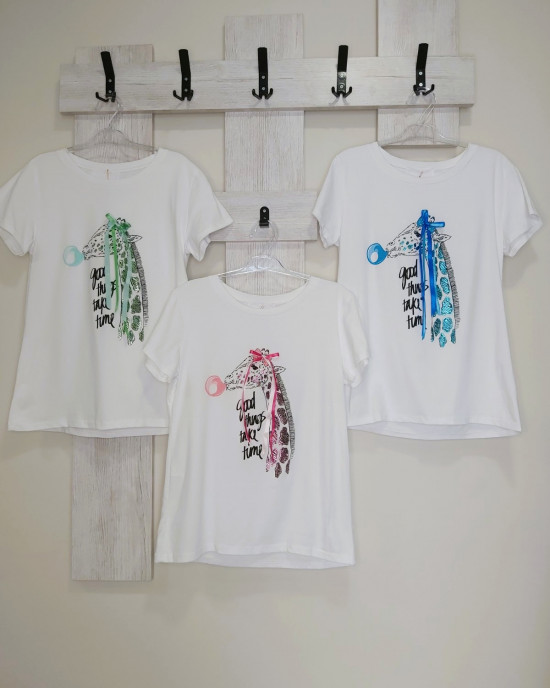 T-SHIRT ΓΥΝΑΙΚΕΙΟ ΜΕ ΣΧΕΔΙΟ ΚΑΜΗΛΟΠΑΡΔΑΛΗ T-SHIRT ΓΥΝΑΙΚΕΙΟ ΜΕ ΣΧΕΔΙΟ ΚΑΜΗΛΟΠΑΡΔΑΛΗ