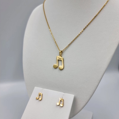 ΣΕΤ ΚΟΛΙΕ & ΣΚΟΥΛΑΡΙΚΙΑ ΣΕ ΣΧΗΜΑ ΝΟΤΕΣ - Joel Fashion