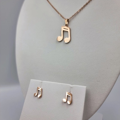 ΣΕΤ ΚΟΛΙΕ & ΣΚΟΥΛΑΡΙΚΙΑ ΣΕ ΣΧΗΜΑ ΝΟΤΕΣ - Joel Fashion