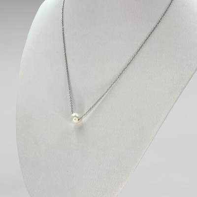 ΚΟΛΙΕ ΑΤΣΑΛΙ PEARLSTEEL ΜΕ ΛΕΥΚΗ ΠΕΡΛΑ