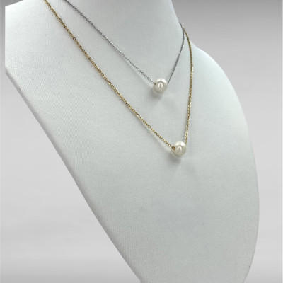 ΚΟΛΙΕ ΑΤΣΑΛΙ PEARLSTEEL ΜΕ ΛΕΥΚΗ ΠΕΡΛΑ